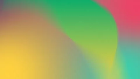 Seamless loop background with smooth gradient overlay of yellow, teal, and red Vídeo Stock 309955946