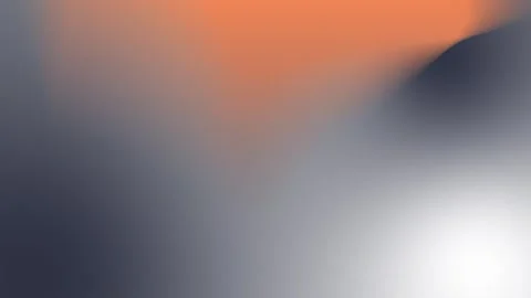 Seamless loop background with smooth gradient shades of orange, grey, and navy 動画素材 310143396