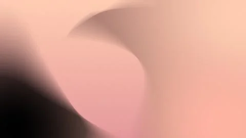 Seamless loop background with smooth peach and black gradient curves in 4K. Vídeo Stock 309058891