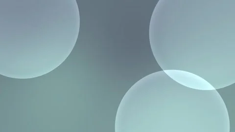 Seamless loop background with smooth red and pink translucent bubbles on a Stockbeeldmateriaal 309956332