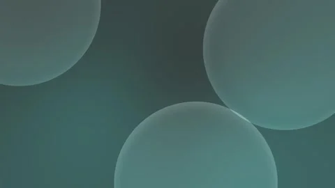 Seamless loop background with soft blue and purple gradient bubbles. 4K. Vídeo Stock 309855856