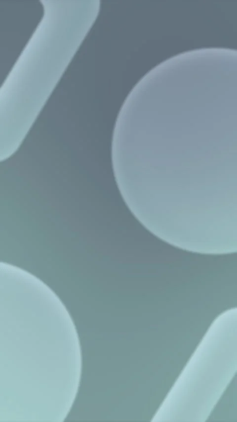 Seamless loop background with soft blue and teal gradient. Abstract shapes with 動画素材 309956685