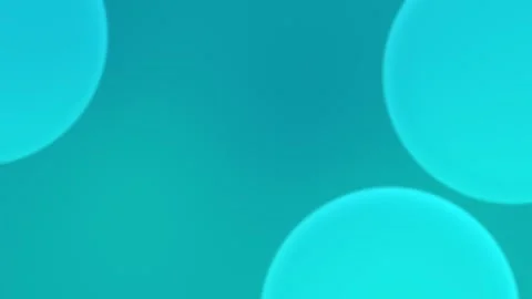 Seamless loop background with soft blurred circles. Grey-blue gradient with Stockbeeldmateriaal 309701137