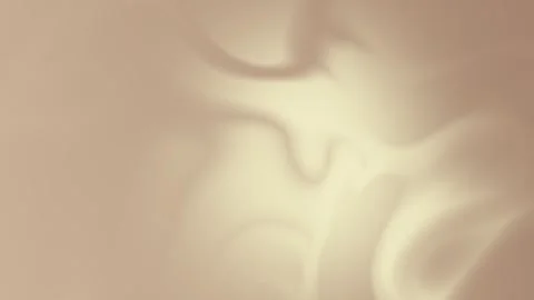 Seamless loop background with soft, creamy beige tones and organic fluid shapes. Vidéo 309956730