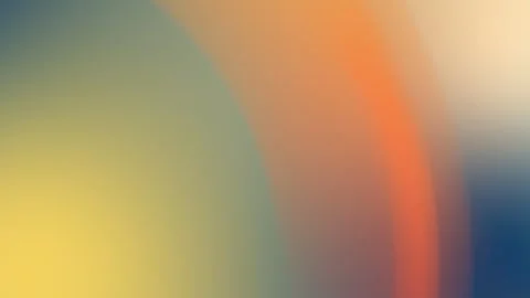 Seamless loop background with soft gradient blend of yellow, orange, and blue Stock Footage 300840271