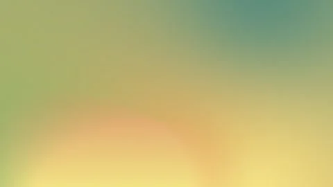 Seamless loop background with soft gradient hues of green, orange, and blue. 4K Vidéo 309058751