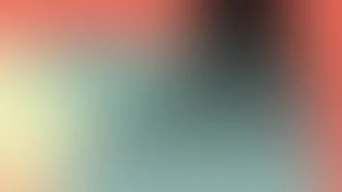 Seamless loop background with soft gradient of peach and teal hues. 4K. Stock Footage 309855577