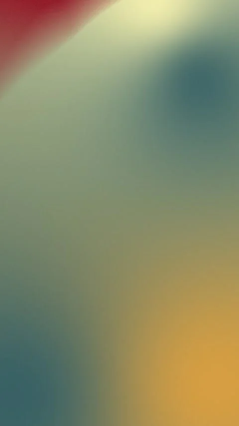 Seamless loop background with soft gradients of red, yellow, and teal hues 動画素材 309855996