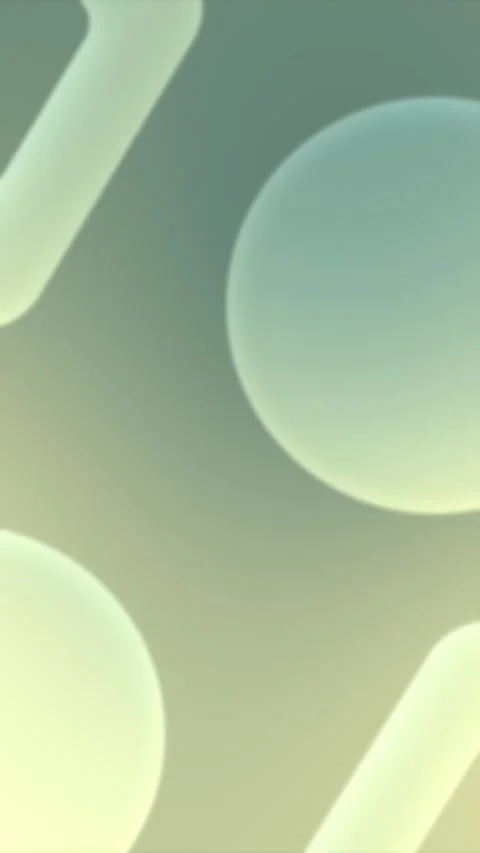 Seamless loop background with soft gray shapes on a dark blue gradient. 4K. Vídeo Stock 309856017