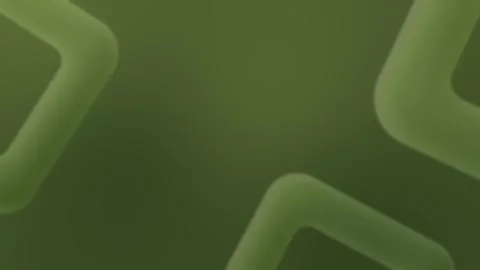 Seamless loop background with soft, green abstract shapes on a gradient. 4K. Stock Footage 305344910