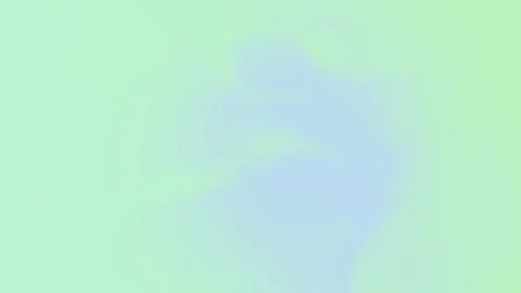 Seamless loop background with soft green and blue gradients. Fluid shapes blend Stock Footage 309856047