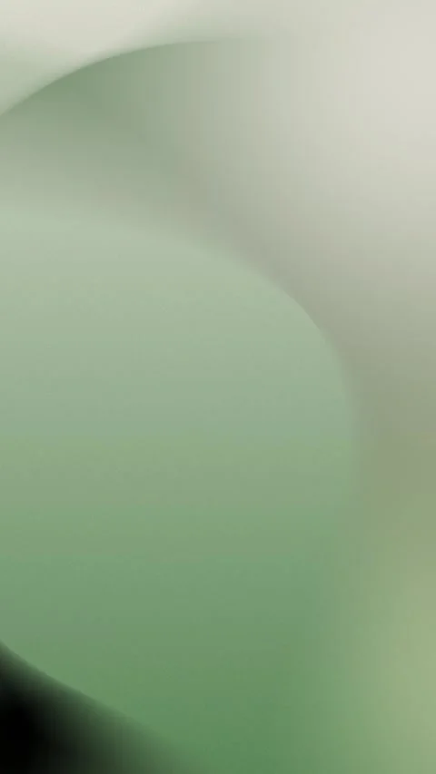 Seamless loop background with soft green-gray gradients. Smooth curves in 4K. Vidéo 309856168