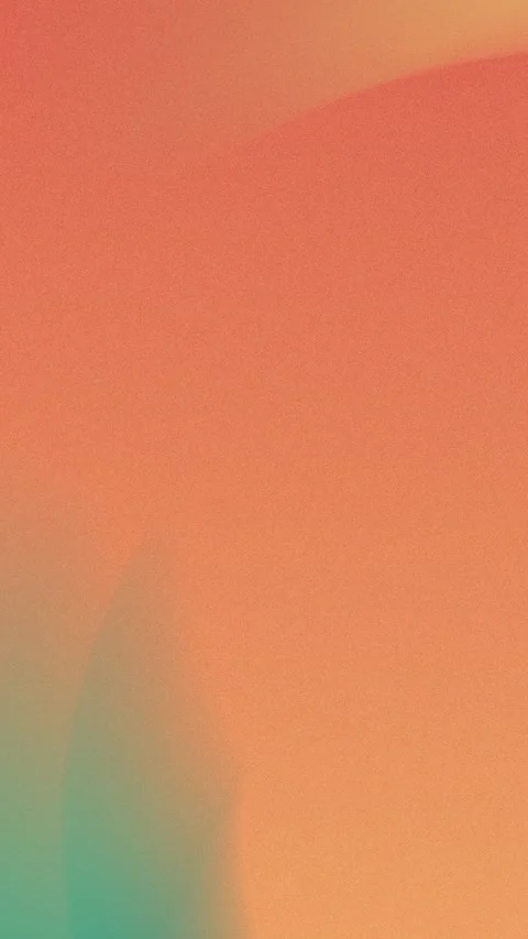 Seamless loop background with soft orange and teal gradient hues, 4K. Stock Footage 305344858