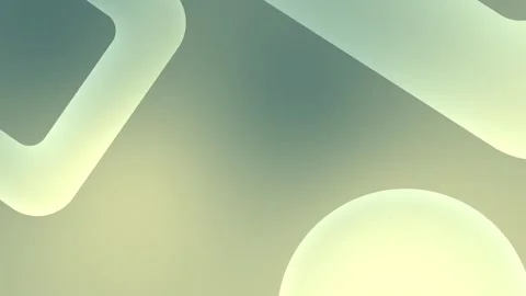 Seamless loop background with soft pastel gradients in green and yellow, Vídeo Stock 309701111