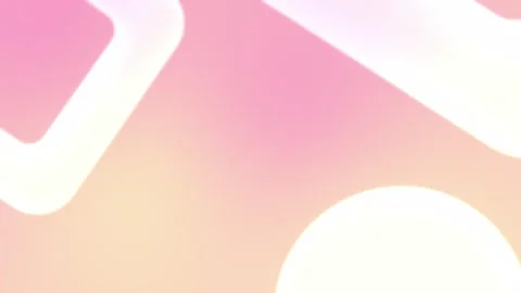 Seamless loop background with soft pastel pinks, creams, and white gradient Vídeo Stock 309855791