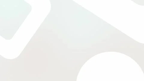 Seamless loop background with soft pastel gradients and abstract geometric Vídeos de archivo 309956295