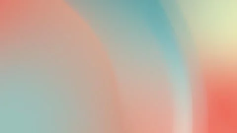 Seamless loop background in soft pastel hues. 4K video with blurred gradients of 库存影片 310143358