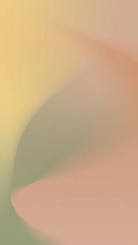 Seamless loop background with soft pastel gradients, blending peach and yellow Stock Footage 310143600