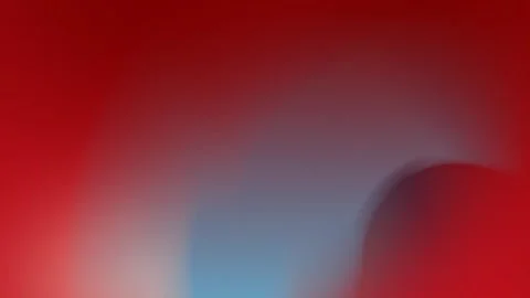 Seamless loop background with soft red and blue gradient. 4K video with smooth Stock Footage 299664599