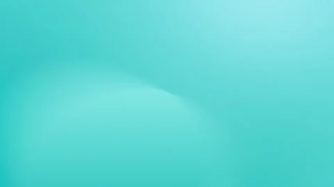 Seamless loop background in soft teal gradient with smooth curves. 4K quality. 库存影片 309058786