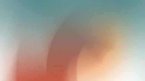 Seamless loop background with teal and coral gradient, soft blur in 4K. Stock Footage 299664668