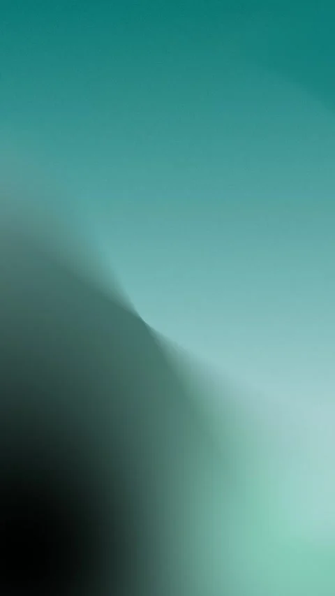 Seamless loop background with teal and black gradients in 4K. Abstract smooth Stockbeeldmateriaal 309701505