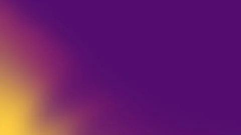 Seamless loop background with a vibrant 4K gradient blend of purple and yellow Vídeo Stock 309058704