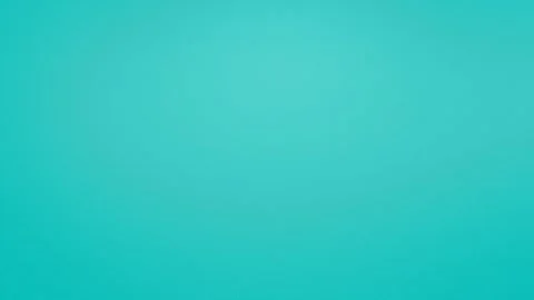 Seamless loop background in vibrant aqua with soft gradient and fine grain. 4K Vídeo Stock 309701077