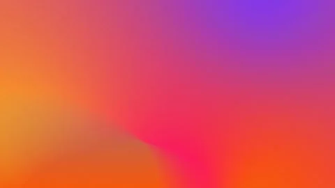 Seamless loop background with vibrant gradient hues of orange, red, and purple Stock Footage 299447882
