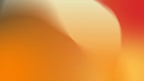 Seamless loop background with vibrant gradient of orange, red, and cream tones. Stock Footage 300840173