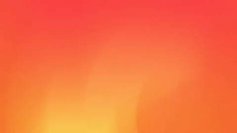Seamless loop background in vibrant orange to red gradient with soft Stock Footage 299664629