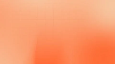 Seamless loop background with vibrant orange gradient and subtle grid pattern. 動画素材 309700559