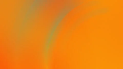 Seamless loop background of vibrant orange with a subtle blue gradient arc. 4K Vídeo Stock 309700600