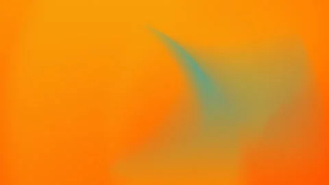 Seamless loop background with a vibrant orange and blue gradient, smooth curves, Stock Footage 309855555