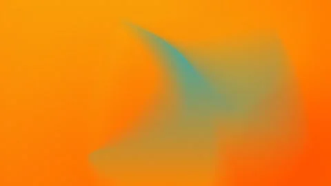 Seamless loop background in vibrant orange and teal. Abstract gradient blur. 4K. Stockbeeldmateriaal 309855581
