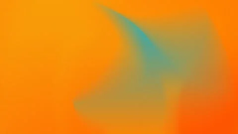 Seamless loop background with vibrant orange and blue smooth gradient. 4K. 库存影片 309855604
