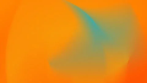 Seamless loop background with vibrant orange and soft blue gradients, 4K. Stockbeeldmateriaal 309955613
