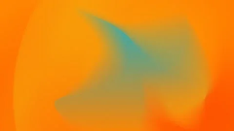 Seamless loop background with vibrant orange and soft blue gradients in 4K. Stock Footage 309955654