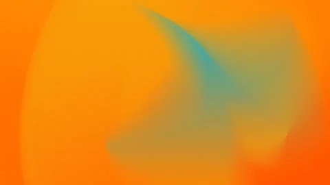 Seamless loop background with vibrant orange and blue gradient. 4K abstract Stockbeeldmateriaal 309955657