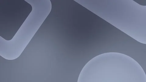 Seamless loop background with vibrant purple and blue geometric shapes. 4K. Stock Footage 309701113