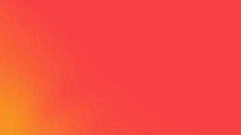 Seamless loop background of a vibrant red to orange gradient with soft Stock Footage 299447761
