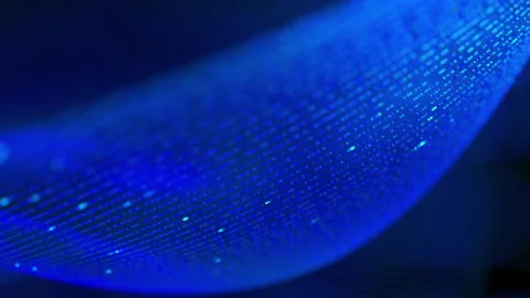 Seamless loop of blinking lights. Stock Footage 95174572