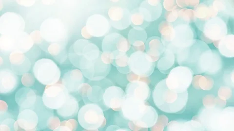 Seamless loop - Blue holiday bokeh lights background, HD video Stock Footage 81655422
