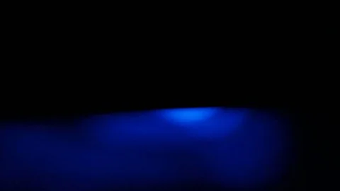 Seamless loop of blurred emergency blue flashing lights Video stock 101066855