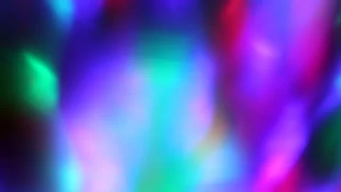 Seamless loop of blurred rotating colorful LED lights Stock Footage 126905116