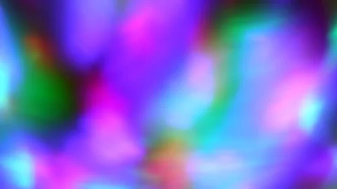 Seamless loop of blurred rotating colorful LED lights Stock Footage 126934538