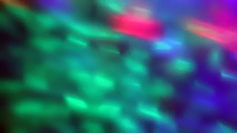 Seamless loop of blurred rotating colorful LED lights Stock Footage 127022510