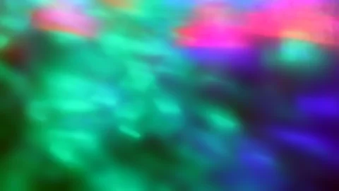 Seamless loop of blurred rotating colorful LED lights Stock Footage 127022793