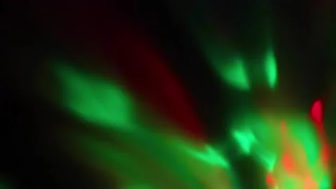 Seamless loop of blurred rotating colorful LED lights Stock Footage 141120773