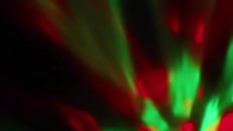 Seamless loop of blurred rotating colorful LED lights Stock Footage 141123776